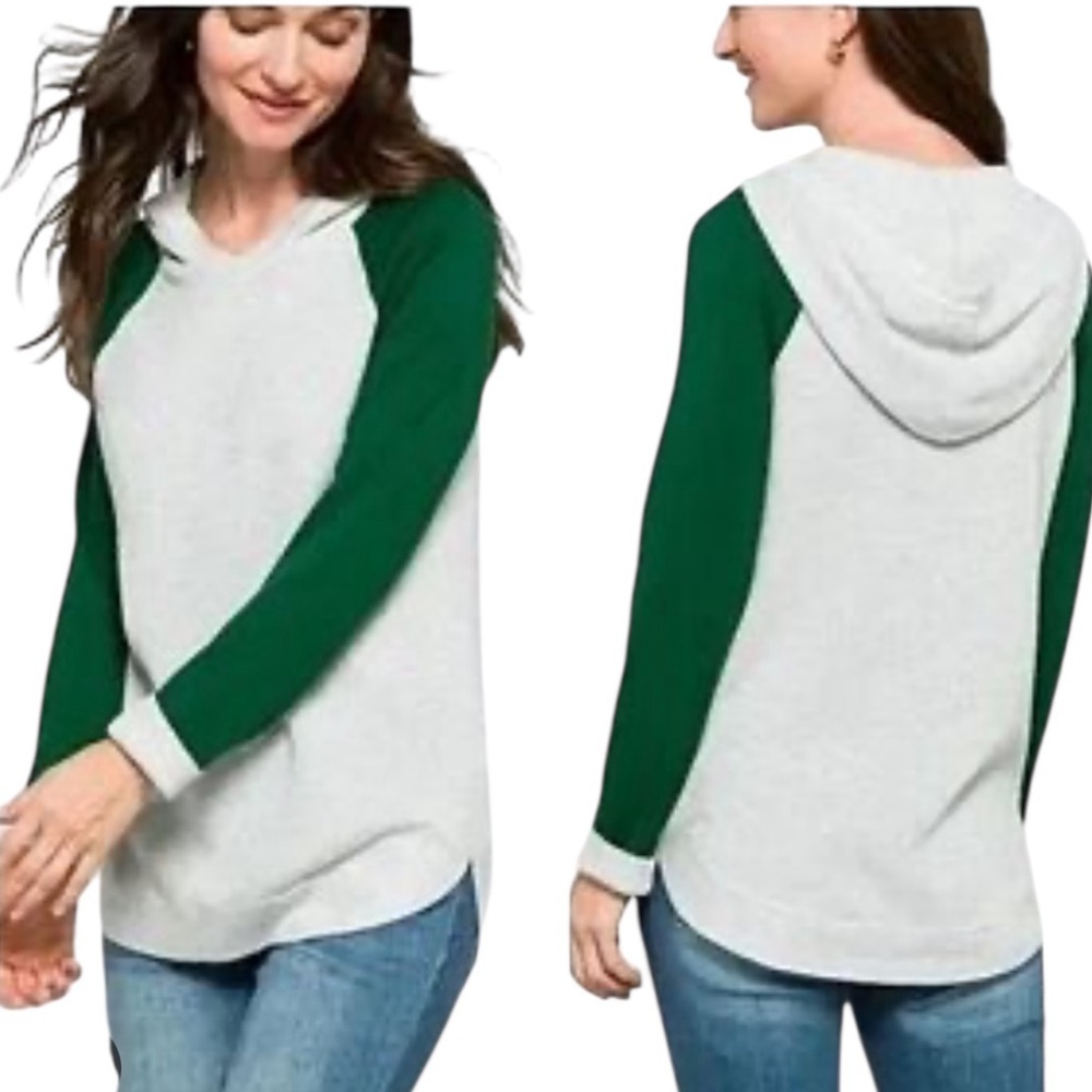 NWT‎ Evolution by Cyrus x Stitch Fix Women’s Crew Neck Hooded Casual Sweater